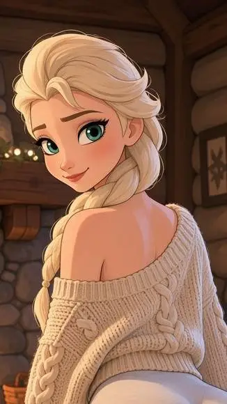 ai character: elsa background