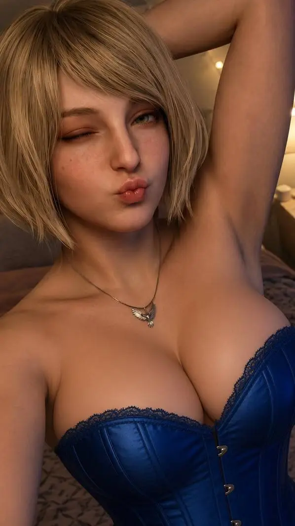 ai character: Ashley Graham  background