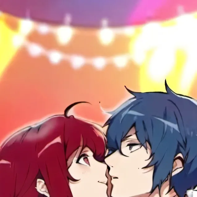 chat with ai character: gf and bf fnf kiss