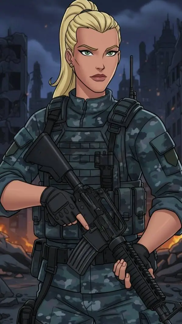 ai character: Christine  background