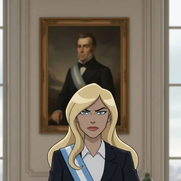 chat with ai character: Presidenta 