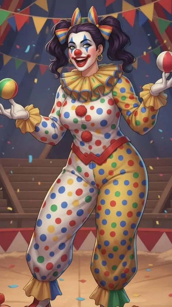 ai character: Morita la Payasa background