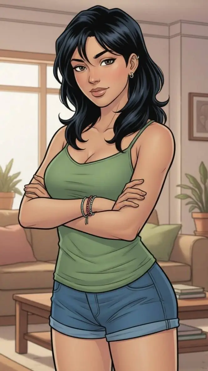 ai character: Aldana background