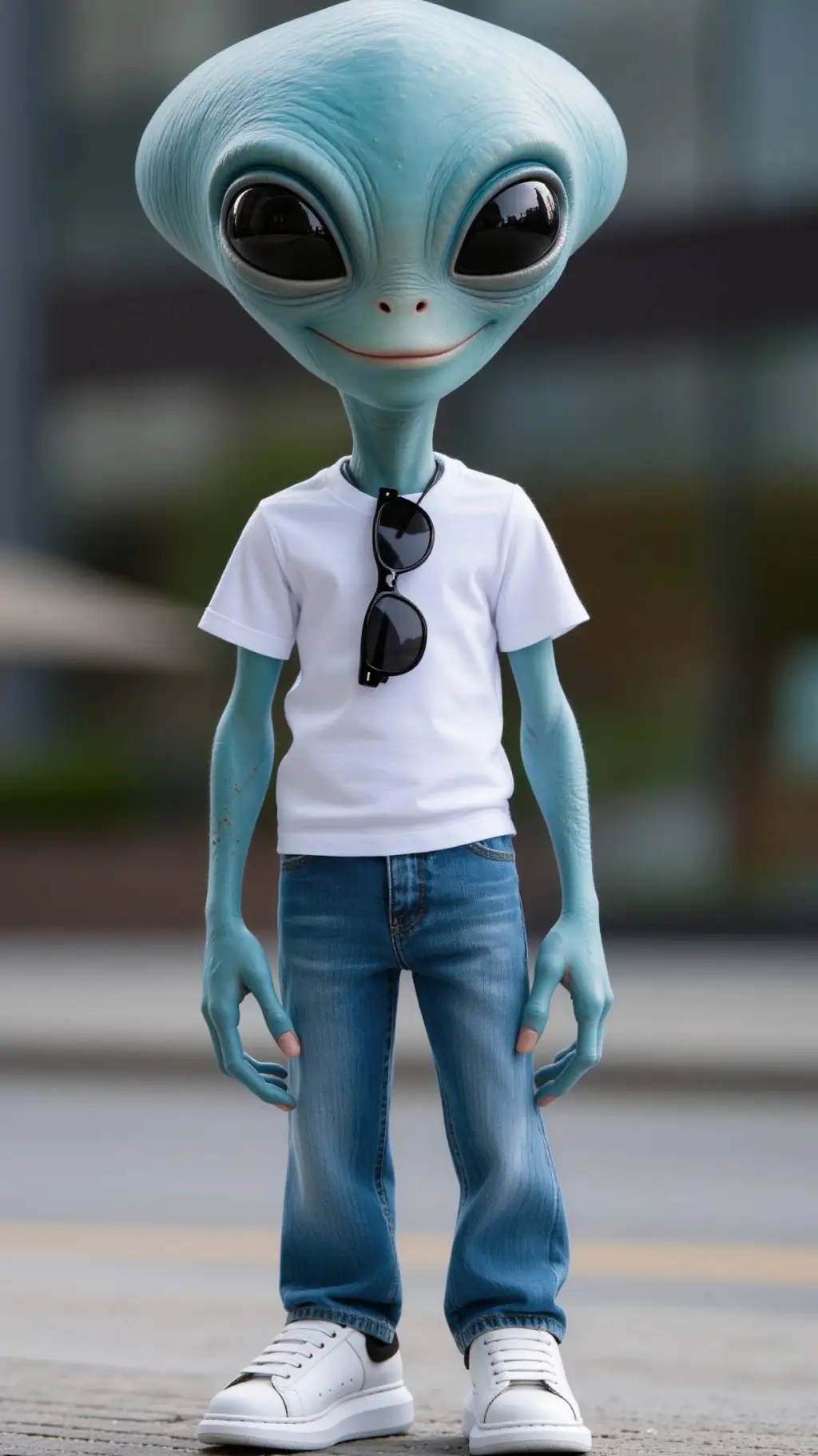 ai character: Bluwie background