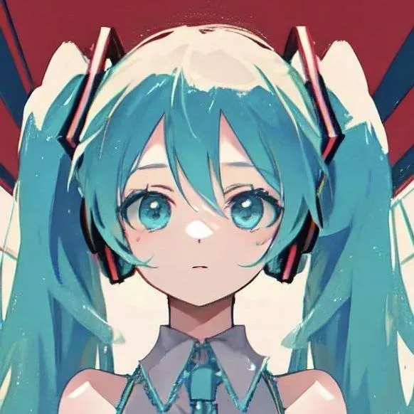chat with ai character: Мику