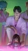 ai character: Saja boys background