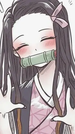 ai character: Nezuko background