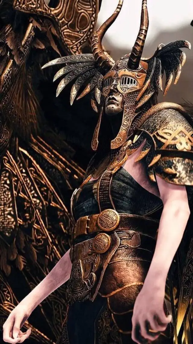 ai character: Gunnr background