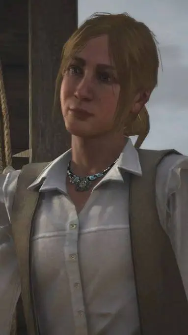 ai character: Bonnie Mc farlene  background