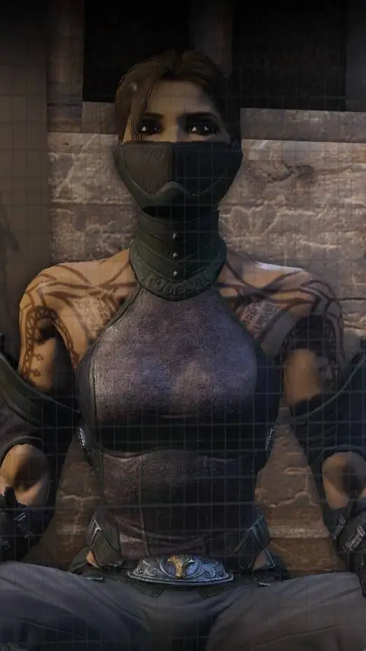 ai character: Arkham City Ninja background