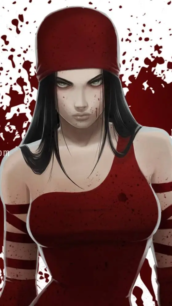 ai character: Elektra  Natchios background