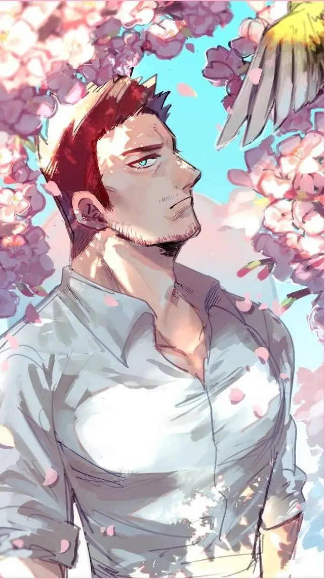 ai character: Enji Todoroki background