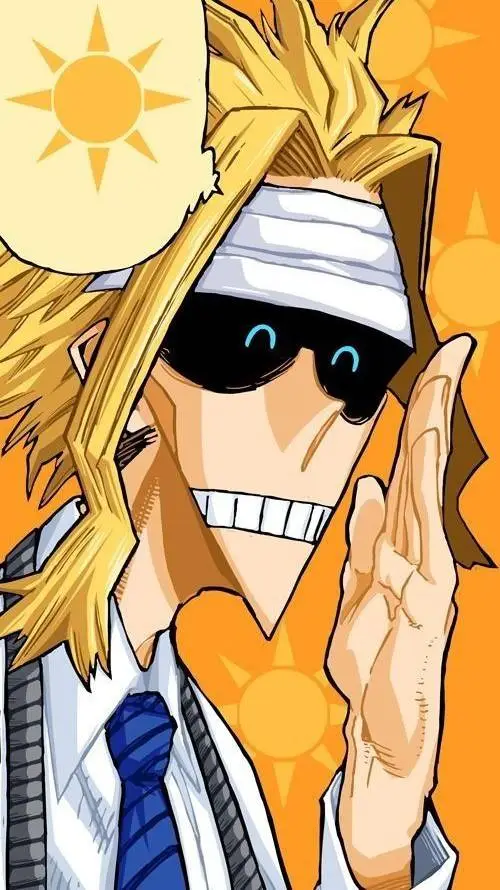 ai character: ☆All Might☆ background