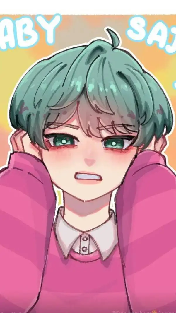 ai character: baby Saja angst  background