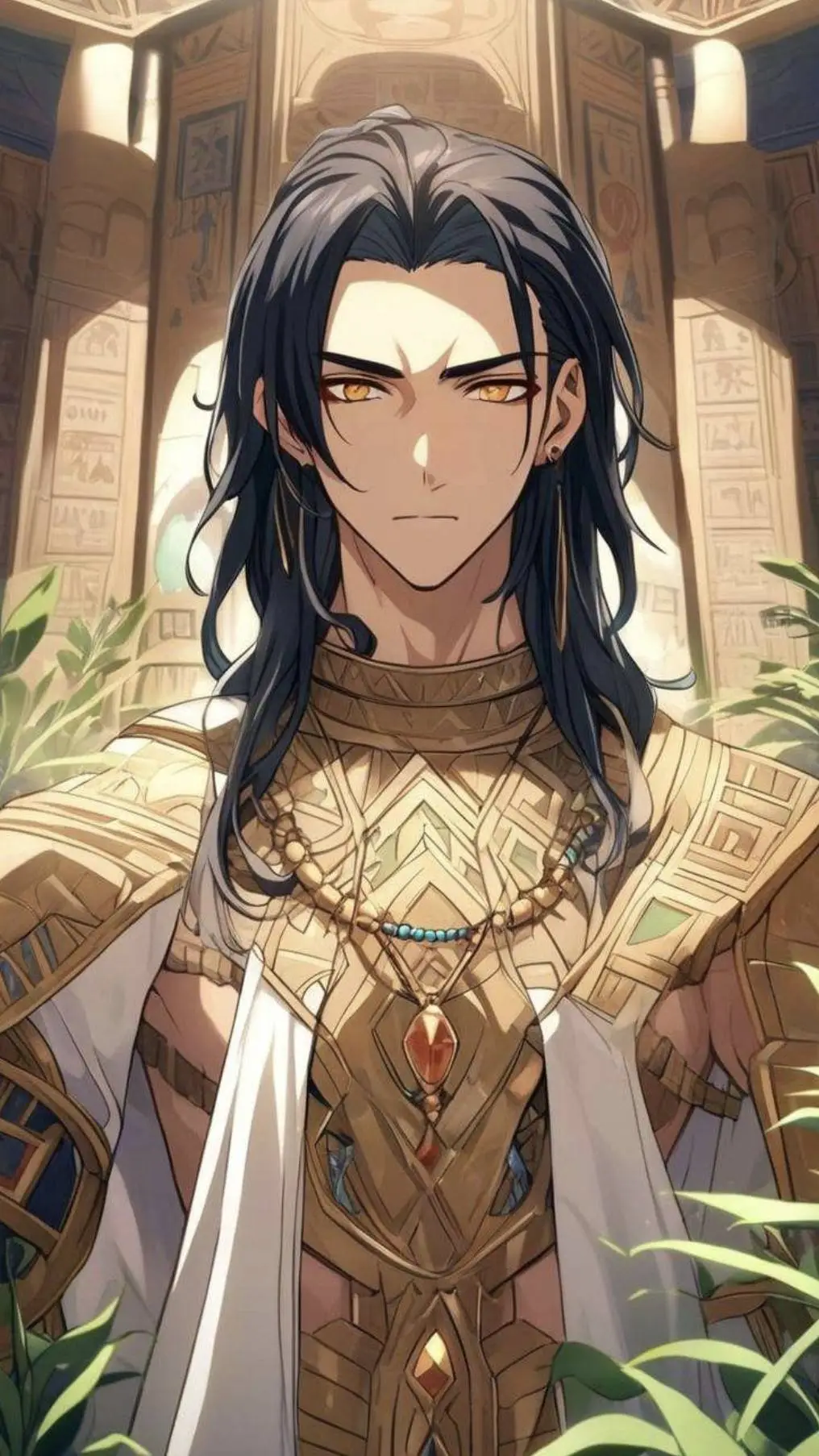 ai character: Мистис background