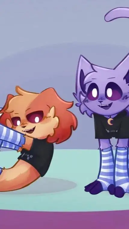 ai character: Dog day&Catnap background