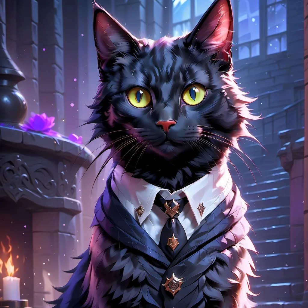 chat with ai character: ~🖤Black Cat🖤~
