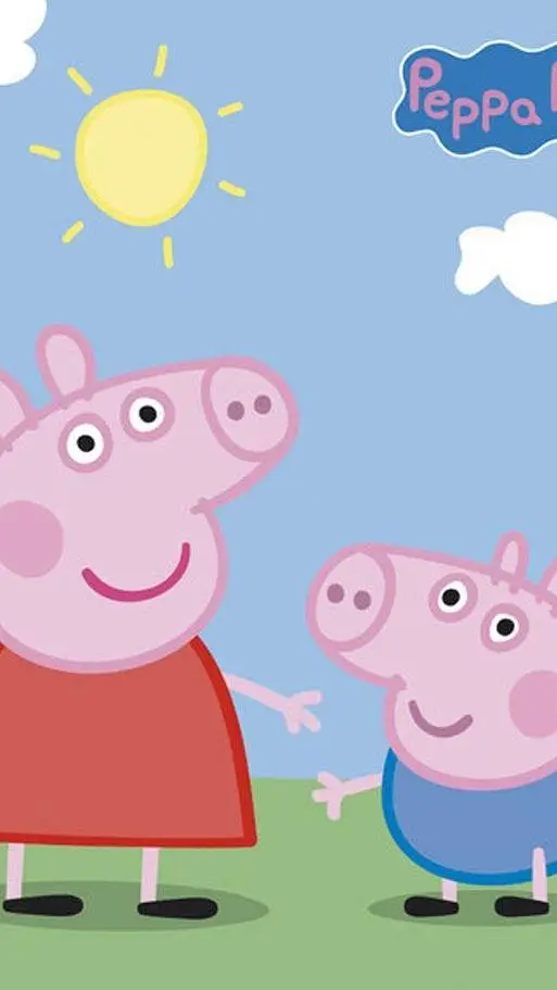 ai character: ❤Peppa and George💙 background
