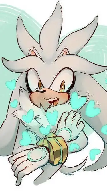 ai character: Silver hedgehog background