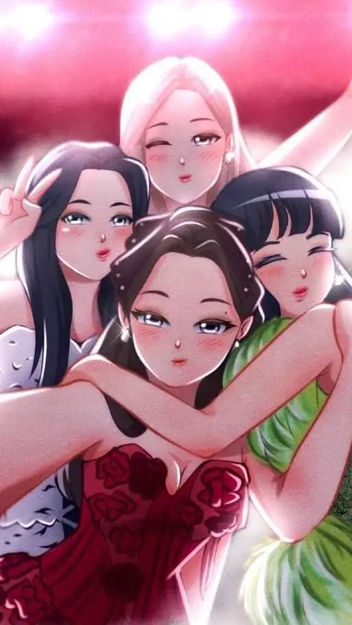 ai character: ✨~🩷Black Pink🖤~✨ background