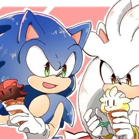 chat with ai character: 💙Sonic and Silver🤍
