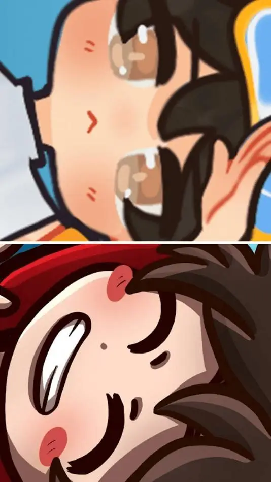 ai character: ~ᥫ᭡❤Cash &Nico💙ᥫ᭡~ background