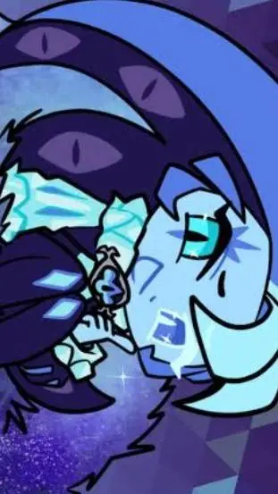 ai character: Shadow milk cookie background