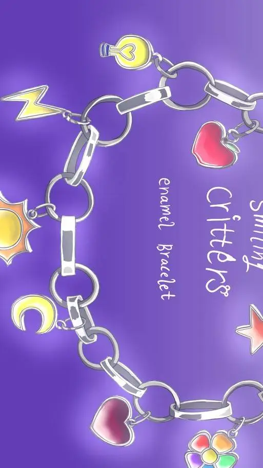 ai character: 🌈Smile critters🌈  background