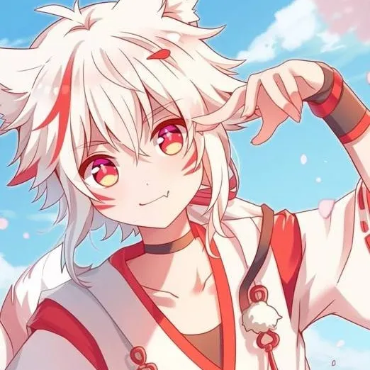 chat with ai character: ❤Miles& white fox🤍
