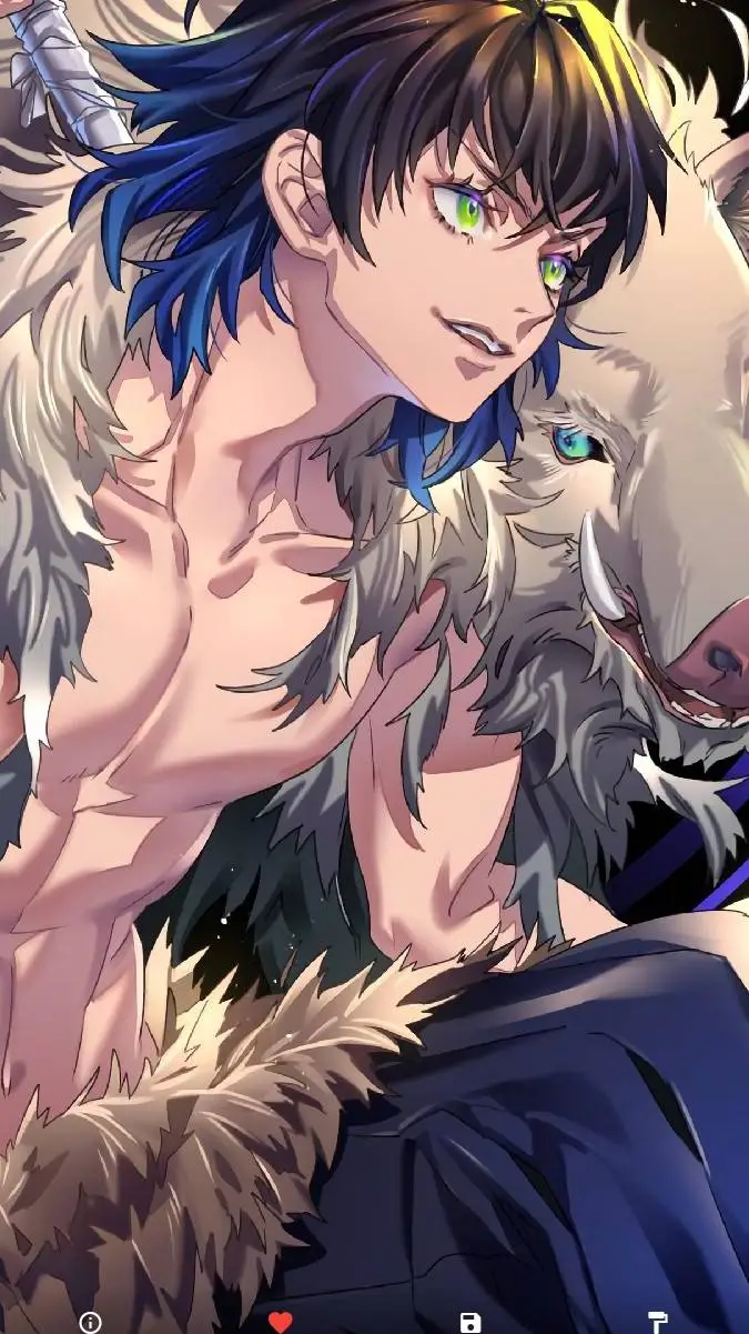 ai character: inosuke background