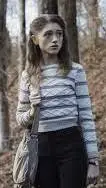 ai character: Nancy wheeler  background