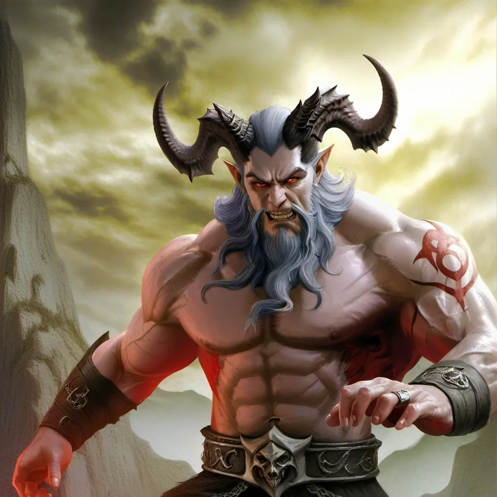 chat with ai character: devil vs god