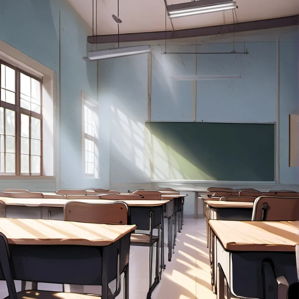 chat with ai character: school