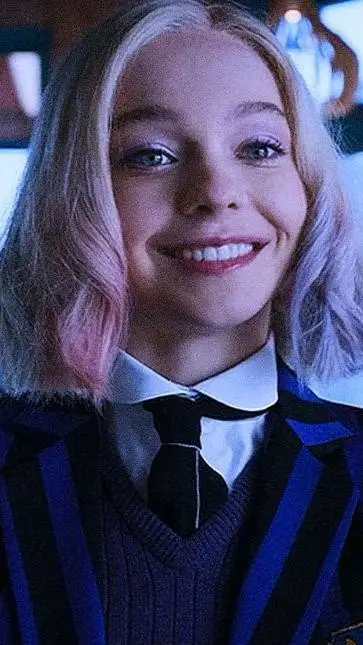 ai character: Enid Sinclair  background