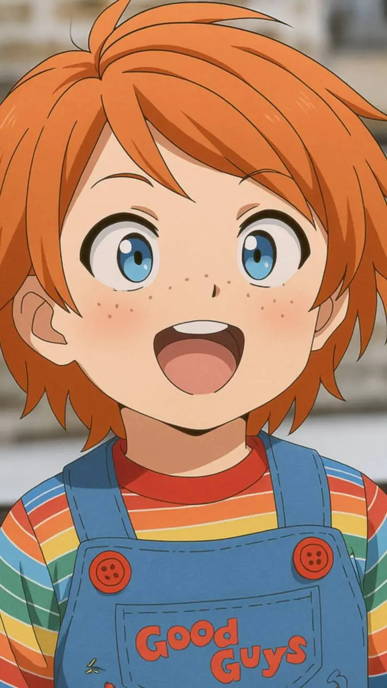 ai character: Chucky  background