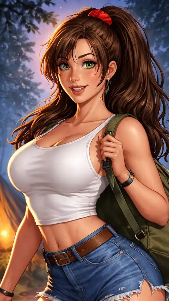 ai character: Kelly  background