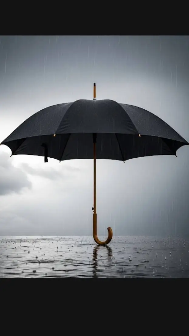 ai character: guarda chuva ☔  background