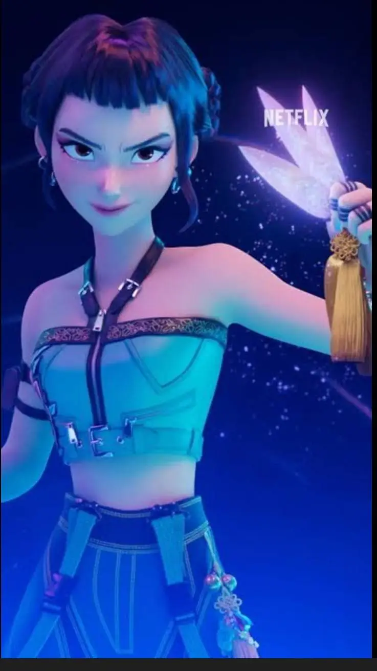 ai character: Zoey background