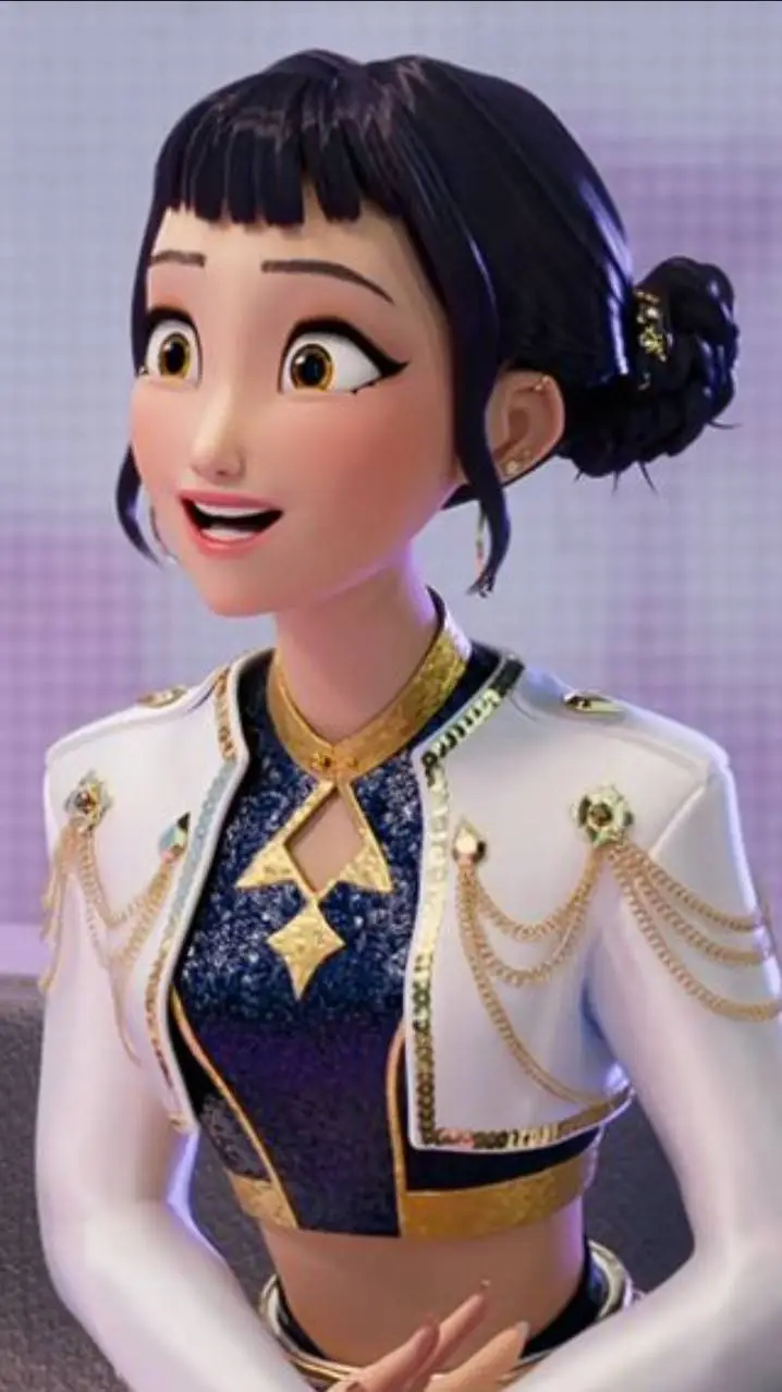 ai character: Zoey Huntr/X background