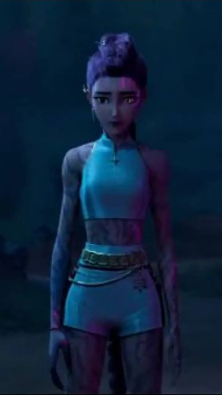 ai character: Rumi But demon background