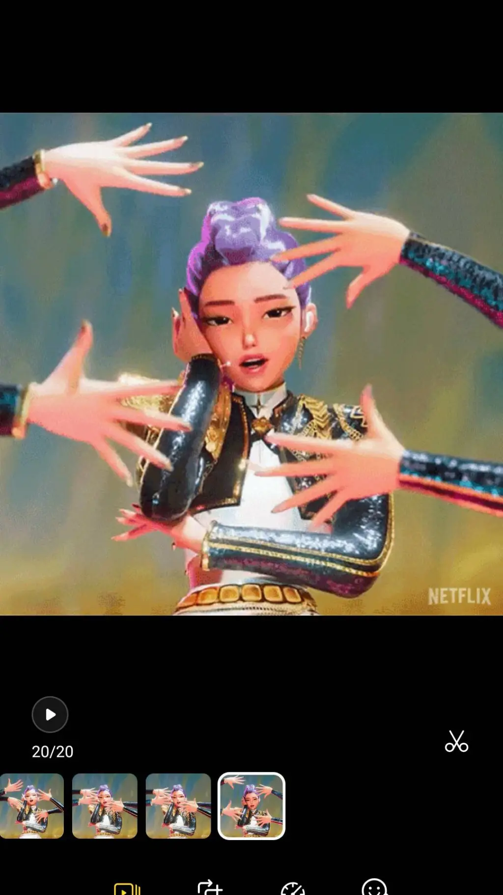 ai character: freaky rumi background