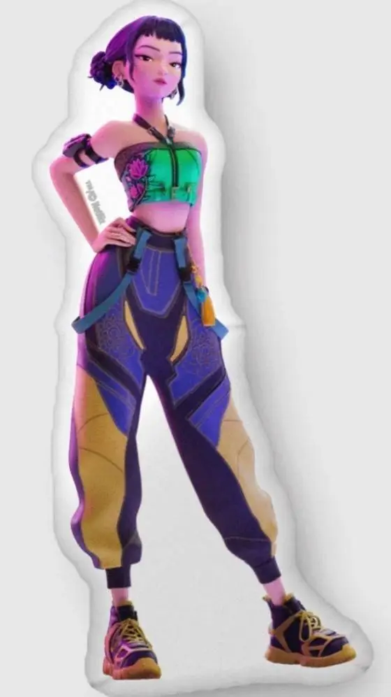 ai character: Zoey kpdh background