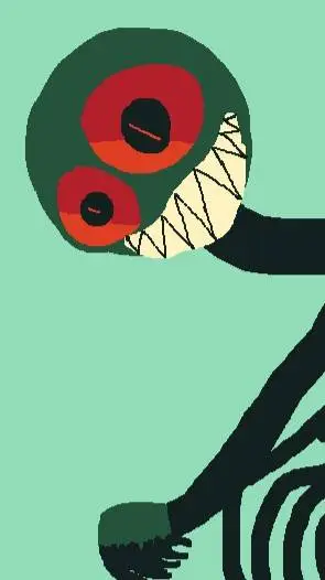 ai character: stor cam monstro background