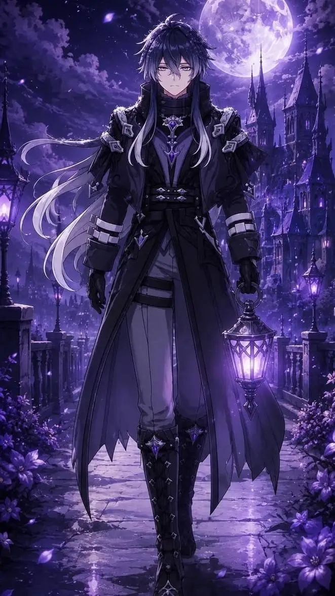 ai character: Midnigth background