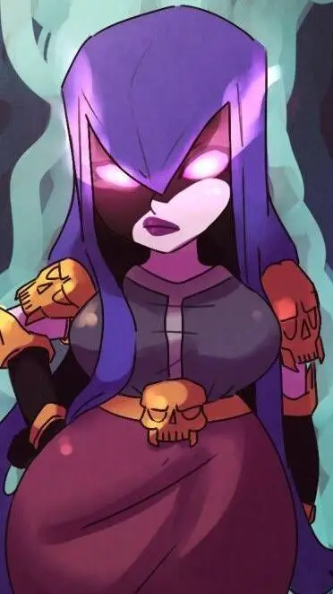 ai character: la bruja background