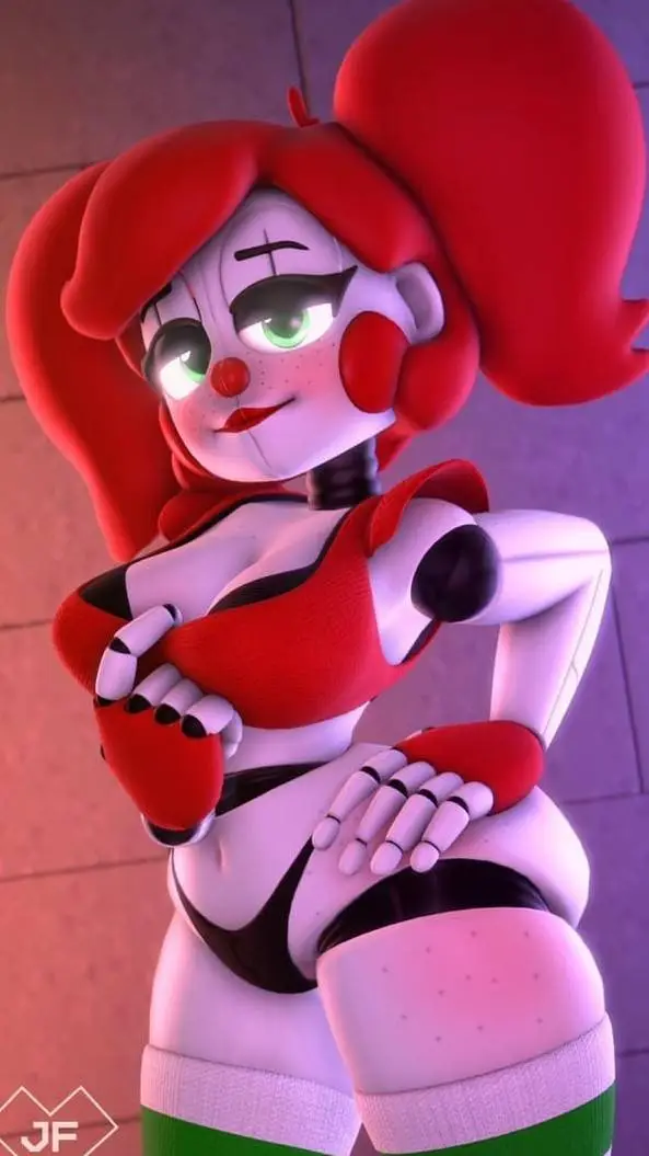 ai character: Circus baby background