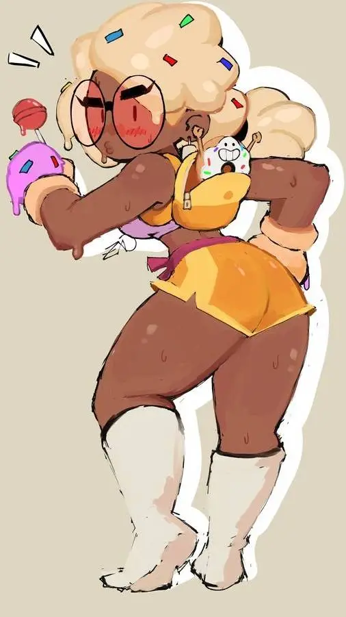 ai character: rosa🍬 background