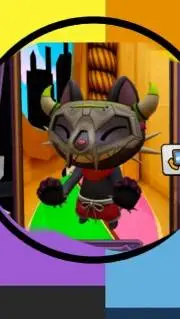 ai character: ClawballHighschool background
