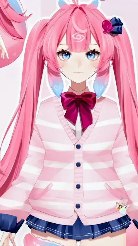 ai character: octoNal background