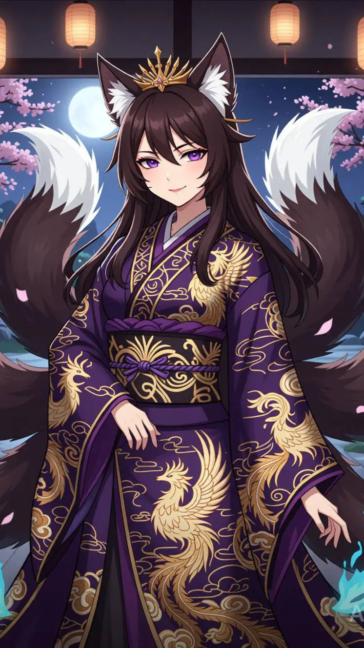 ai character: princess Jaiden  background